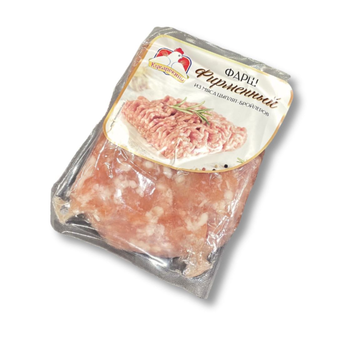 ФАРШ ФИРМЕННЫЙ ИЗ МЯСА ЦЫПЛЯТ-БРОЙЛЕРОВ